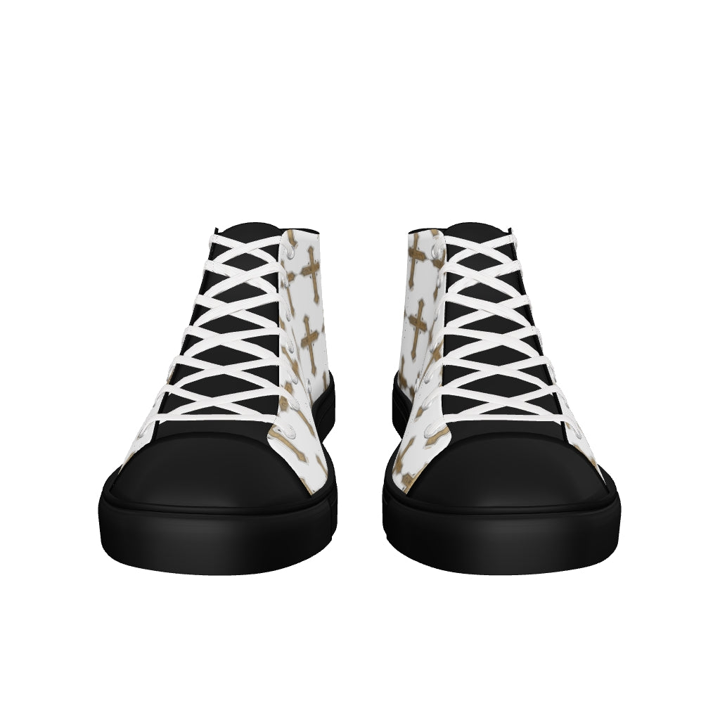 FORGIVEN Women’s high top canvas shoes