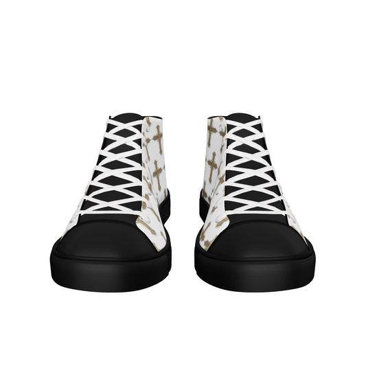 FORGIVEN Women’s high top canvas shoes